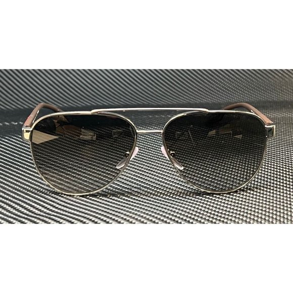 Prada Gunmetal Men's Gradient 58mm Sunglasses - Picture 2 of 4